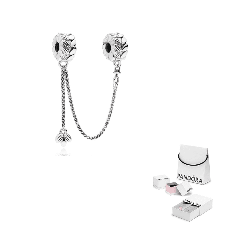 Pandora 925 Sterling Silver Safety Chain 5