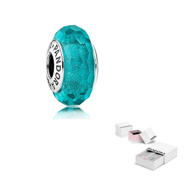Pandora 925 Sterling Silver Accessories Bright Cyan