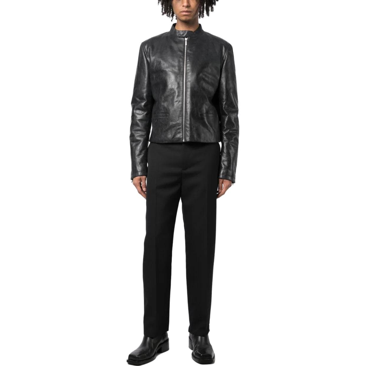 Ferragamo bandcollar jacket