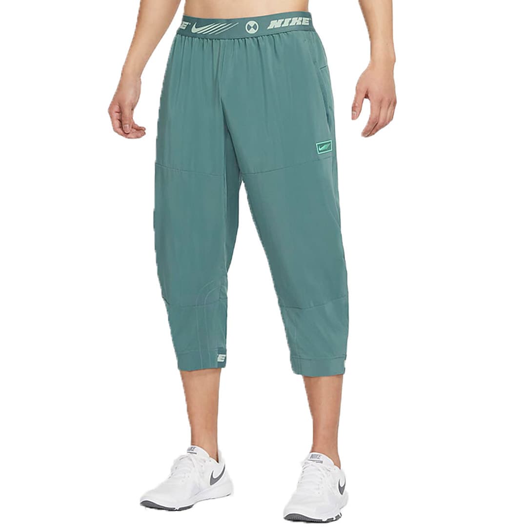 Nike Knitted Sweatpants Green Moderate Pencil