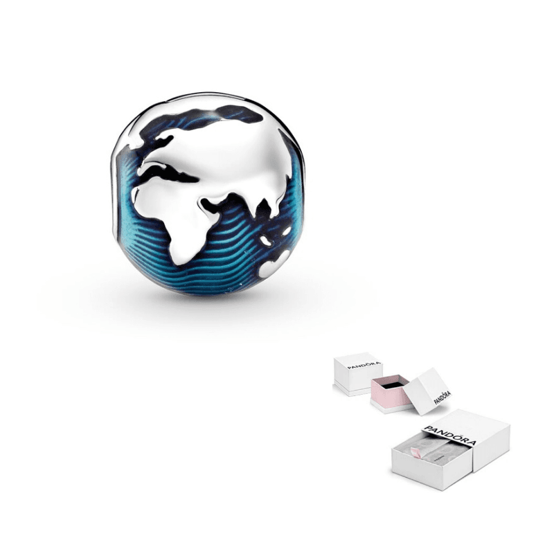 Pandora Clip On Earrings Blue