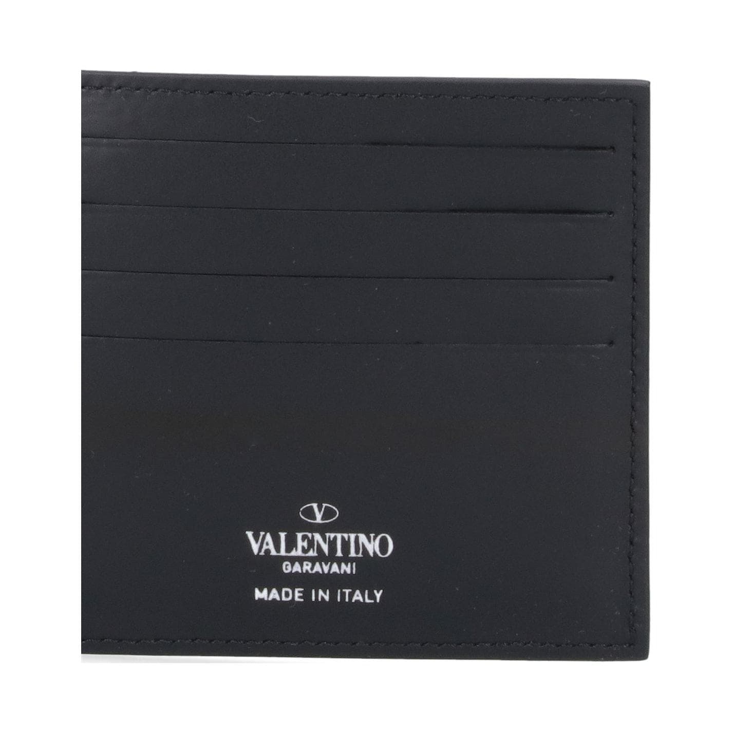 Valentino Vltn Logo Printed BiFold Wallet