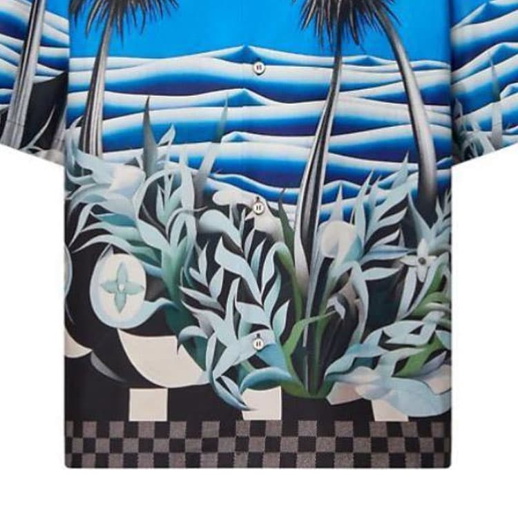 LOUIS VUITTON SS24 Shirt Blue