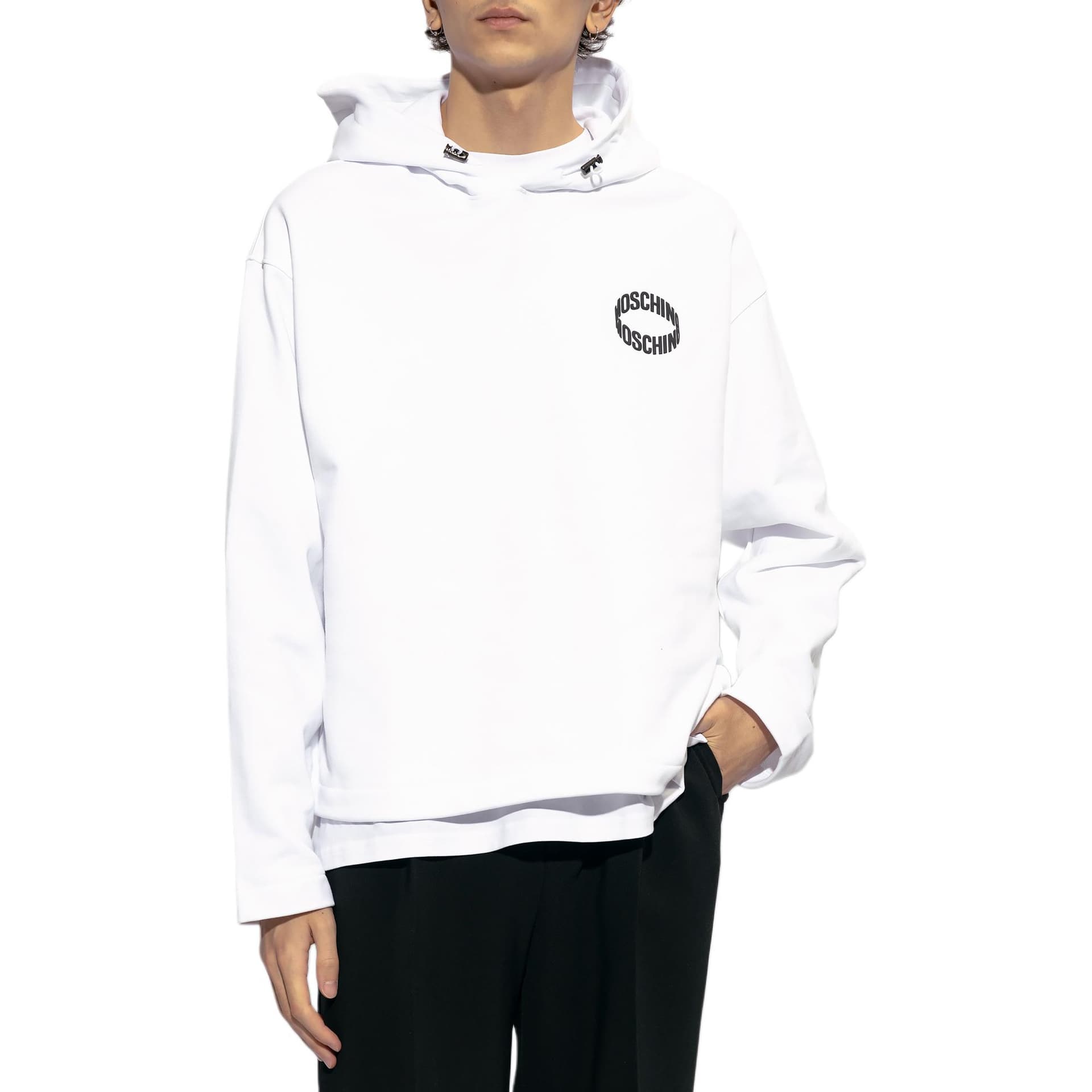 Moschino Logo Printed Hoodie