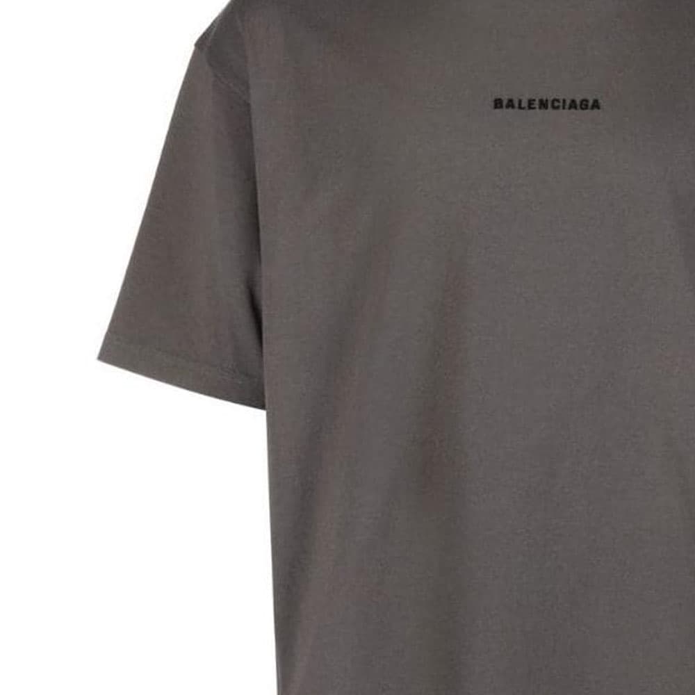 Balenciaga FW22 T Shirt Regular Fit Gray