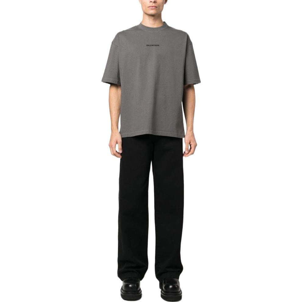 Balenciaga FW22 T Shirt Regular Fit Gray