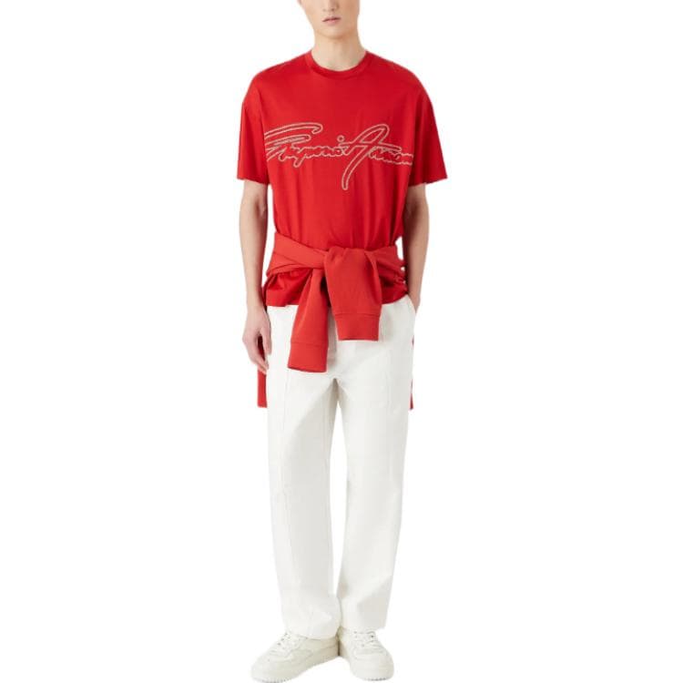 EMPORIO ARMANI T Shirt Red