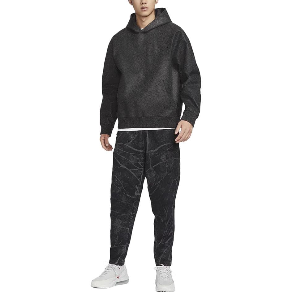 Nike Forward Sweatshirts Black Hooded Moderate Regular