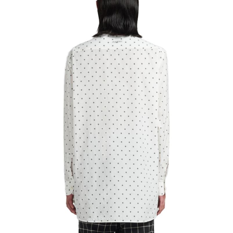 MARNI Polka Dotprint Poplin Shirt