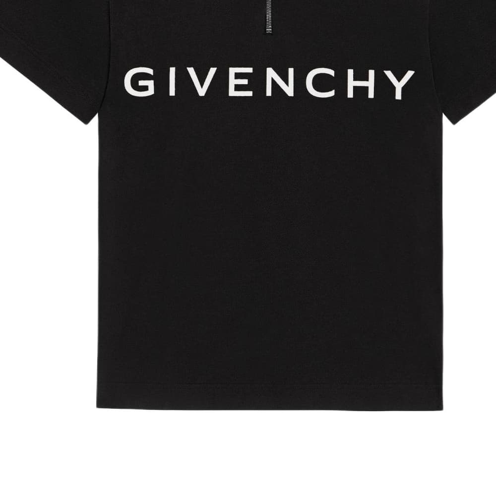 Givenchy Logo Printed Collared Polo Shirt