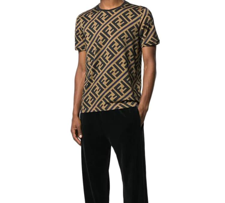 FENDI Ff Monogram Printed T shirt