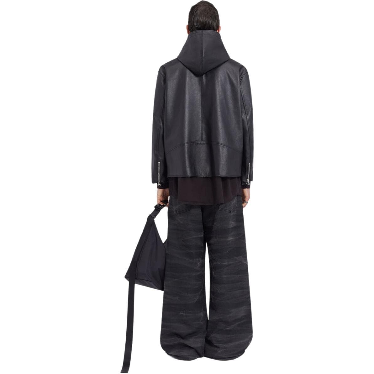 MM6 Maison Margiela Furs Black Hooded Moderate