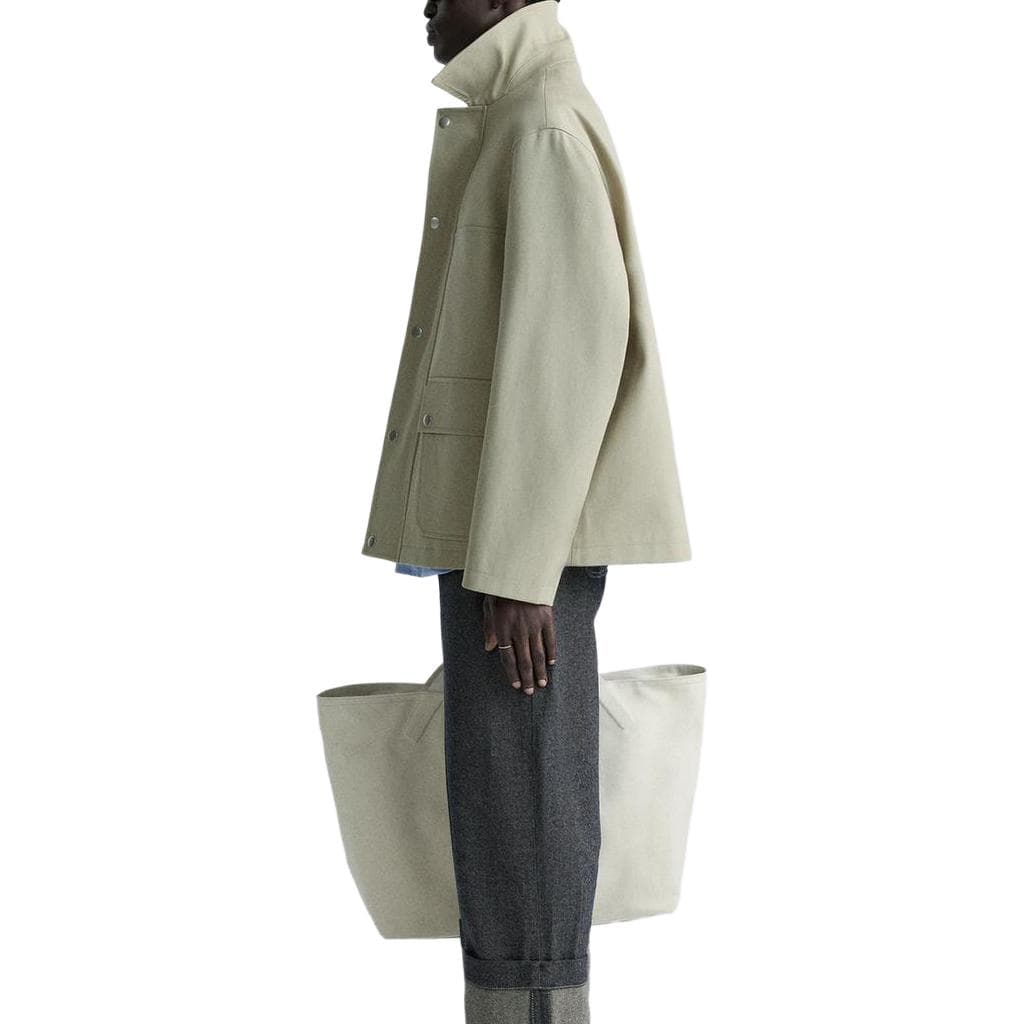 ZARA Parka Sand Lapel Moderate