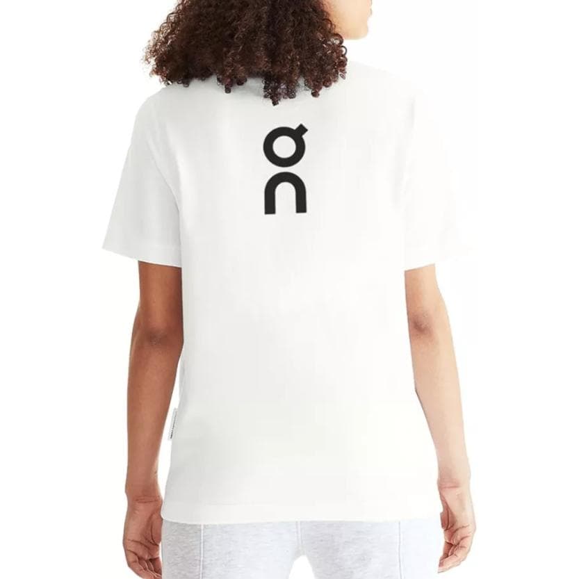 On Drop Shoulder Sleeve T Shirt White