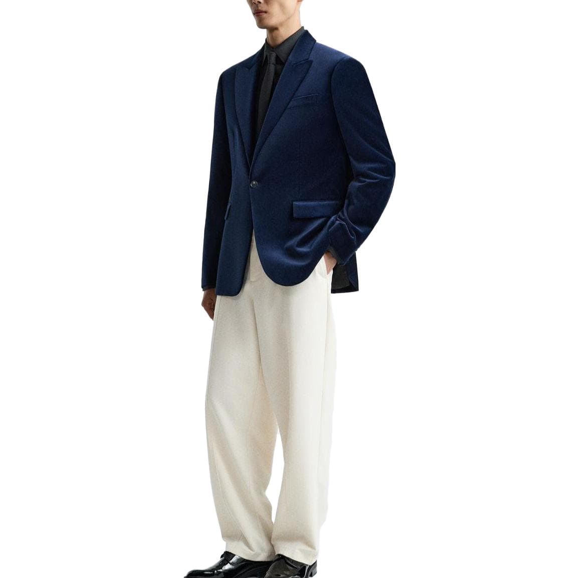 ZARA Business Suits Blue Moderate