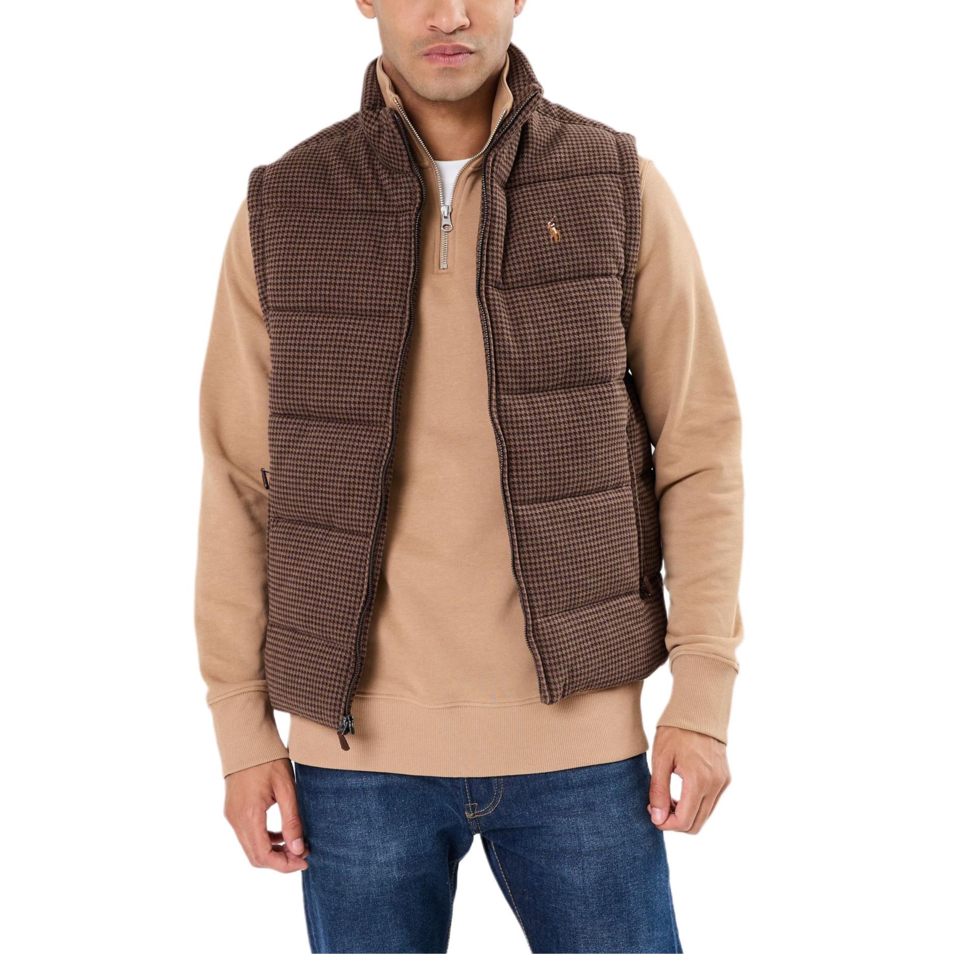 Polo Ralph Lauren FW24 Vest Brown