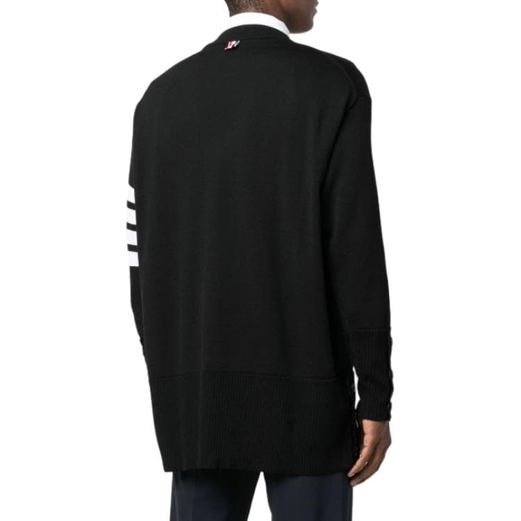 Thom Browne fineknit 4Bar wool jumper