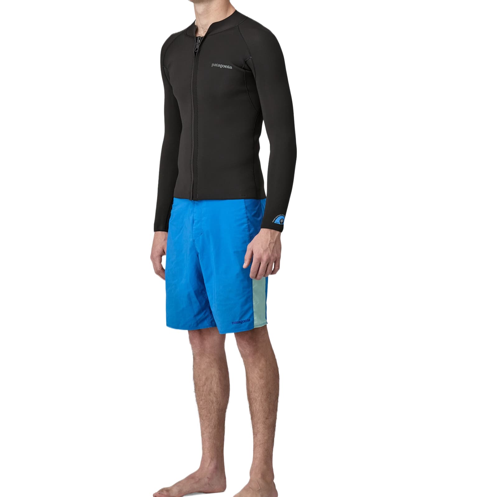 Patagonia Yulex Regulator Lite Front Zip Long Sleeved Wetsuit Diving Wetsuit Black