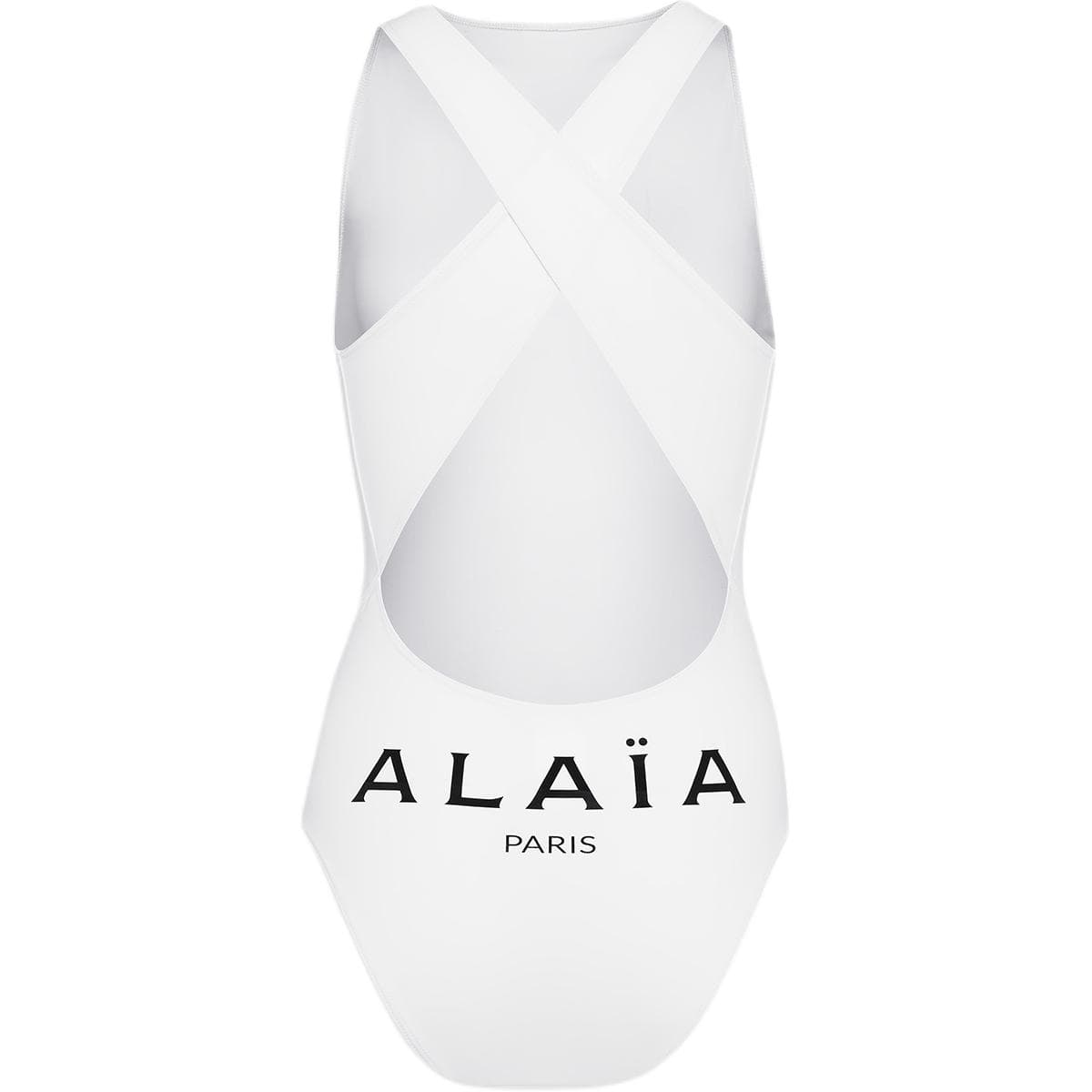 Alaia FW24 One piece Swimsuit White