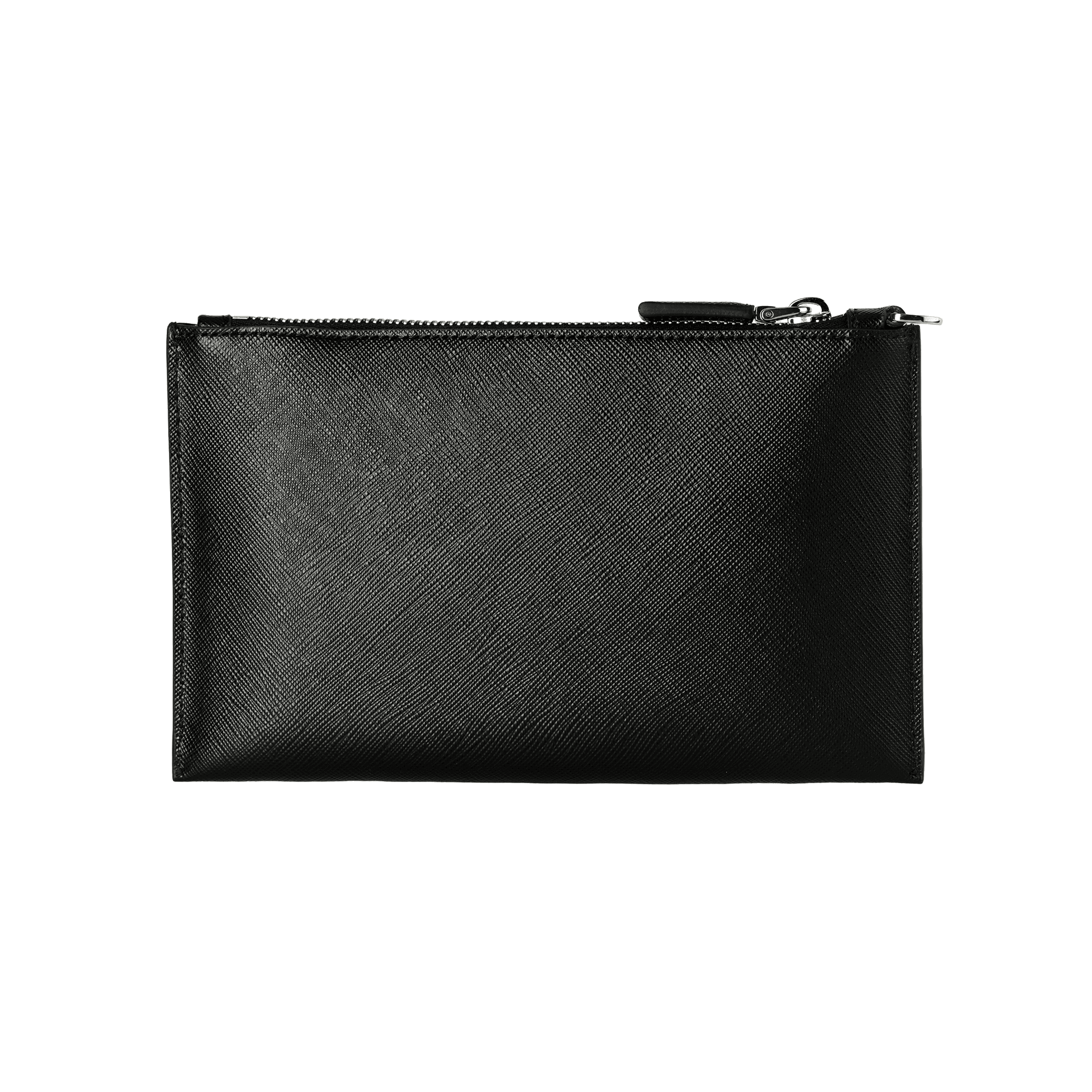 PRADA Calfskin Clutch Black