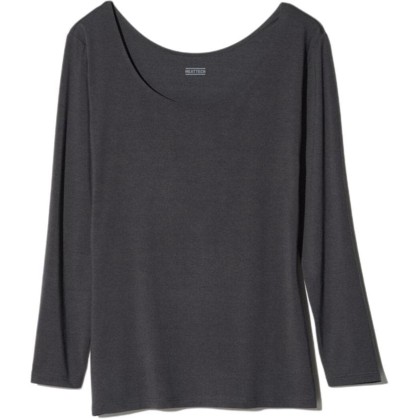 UNIQLO Thermal Dark Gray Dark Gray
