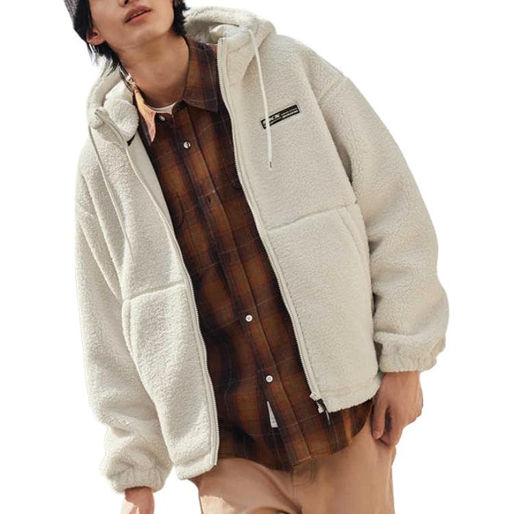 Skechers Sports Life Collection Velvet feel Coat Jade White