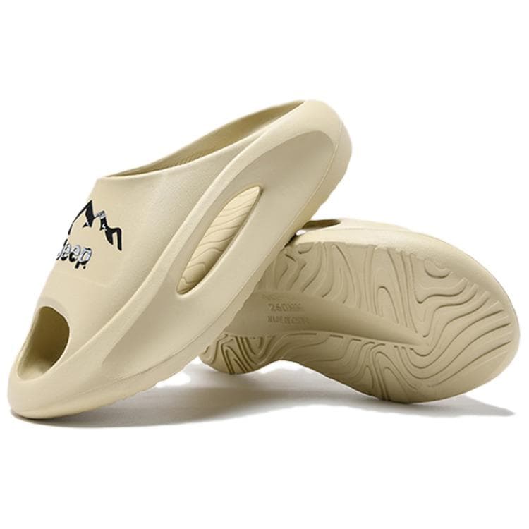 Jeep Slide Slippers Khaki