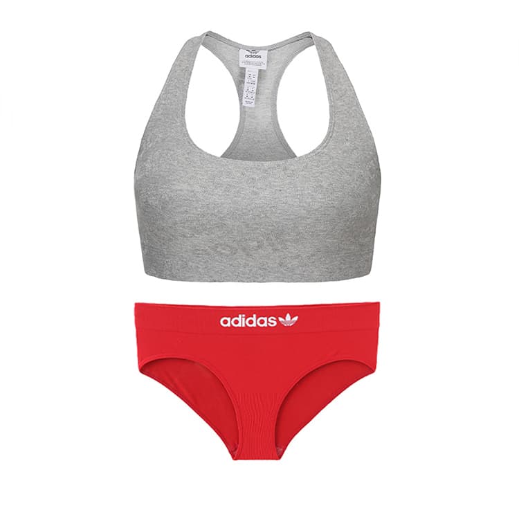 Adidas Sets Gray+Red