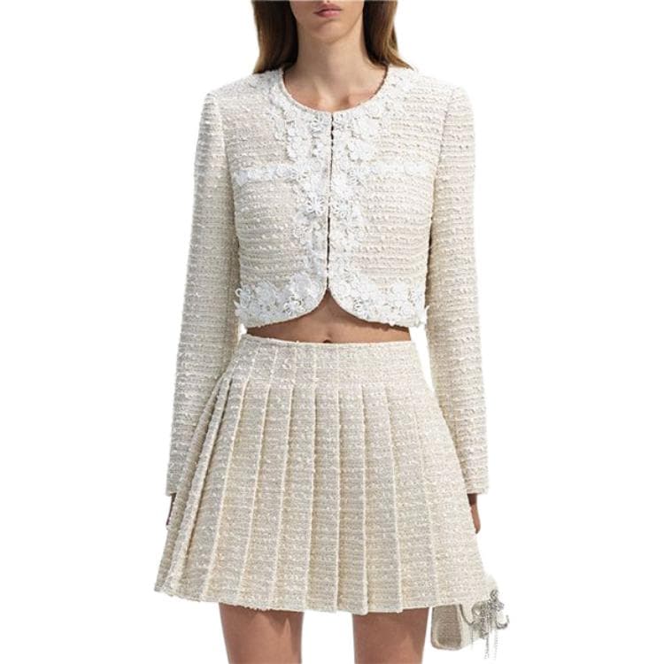 Self portrait Knitwear Ivory White