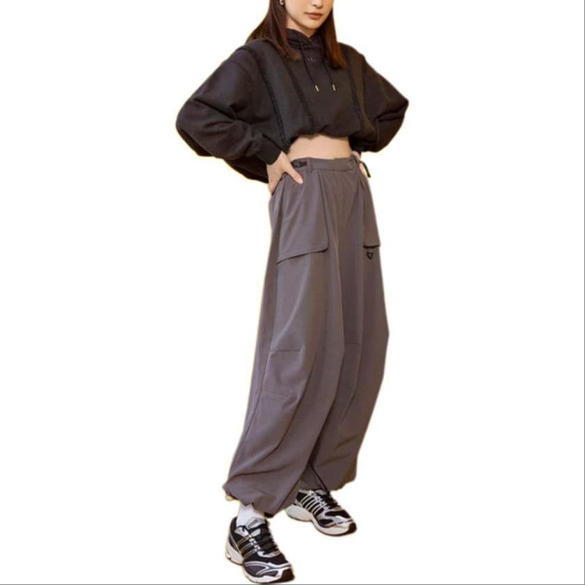 Adidas City Escape Tracksuit Bottoms Knitted Sweatpants Charcoal Gray