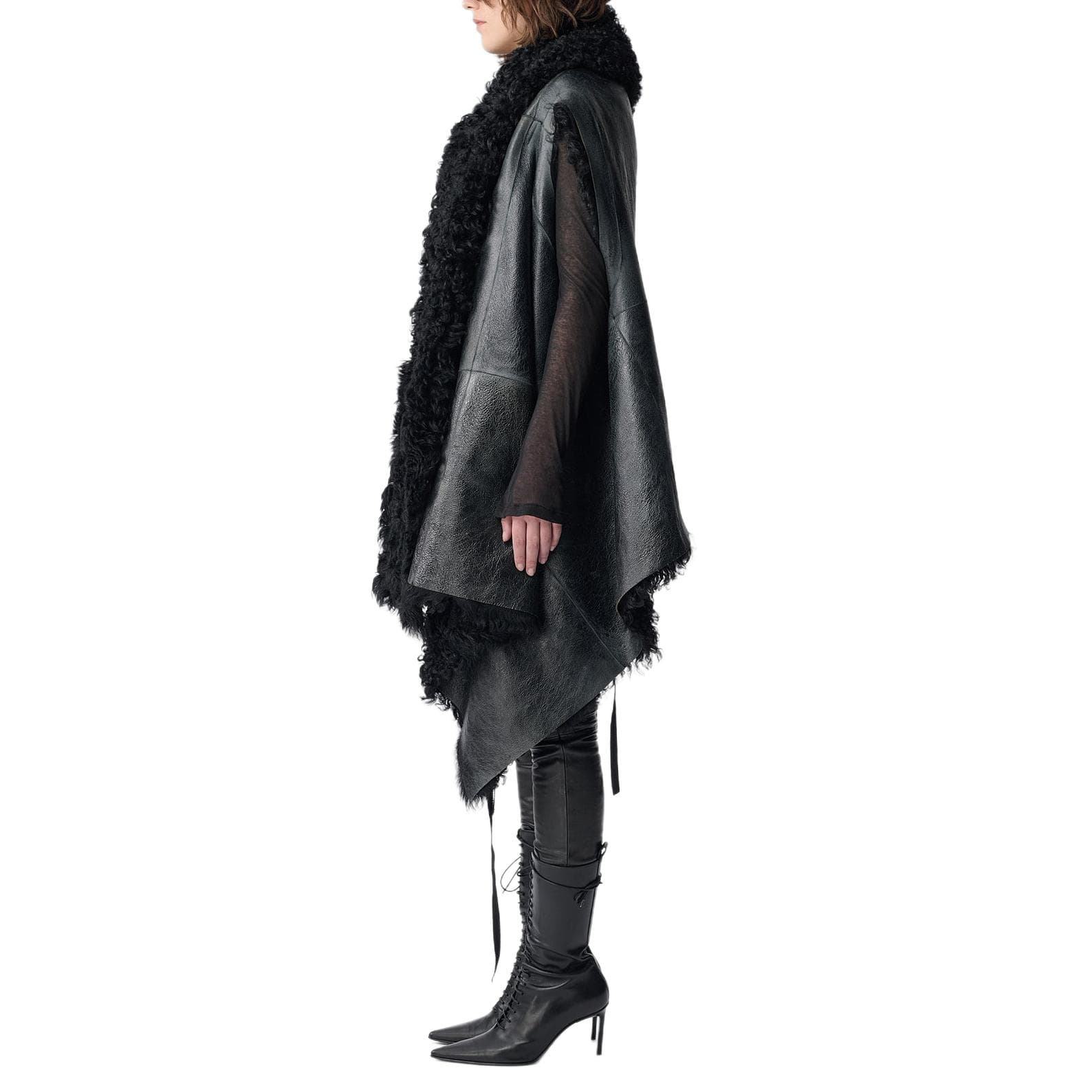 Ann Demeulemeester Jacket Black