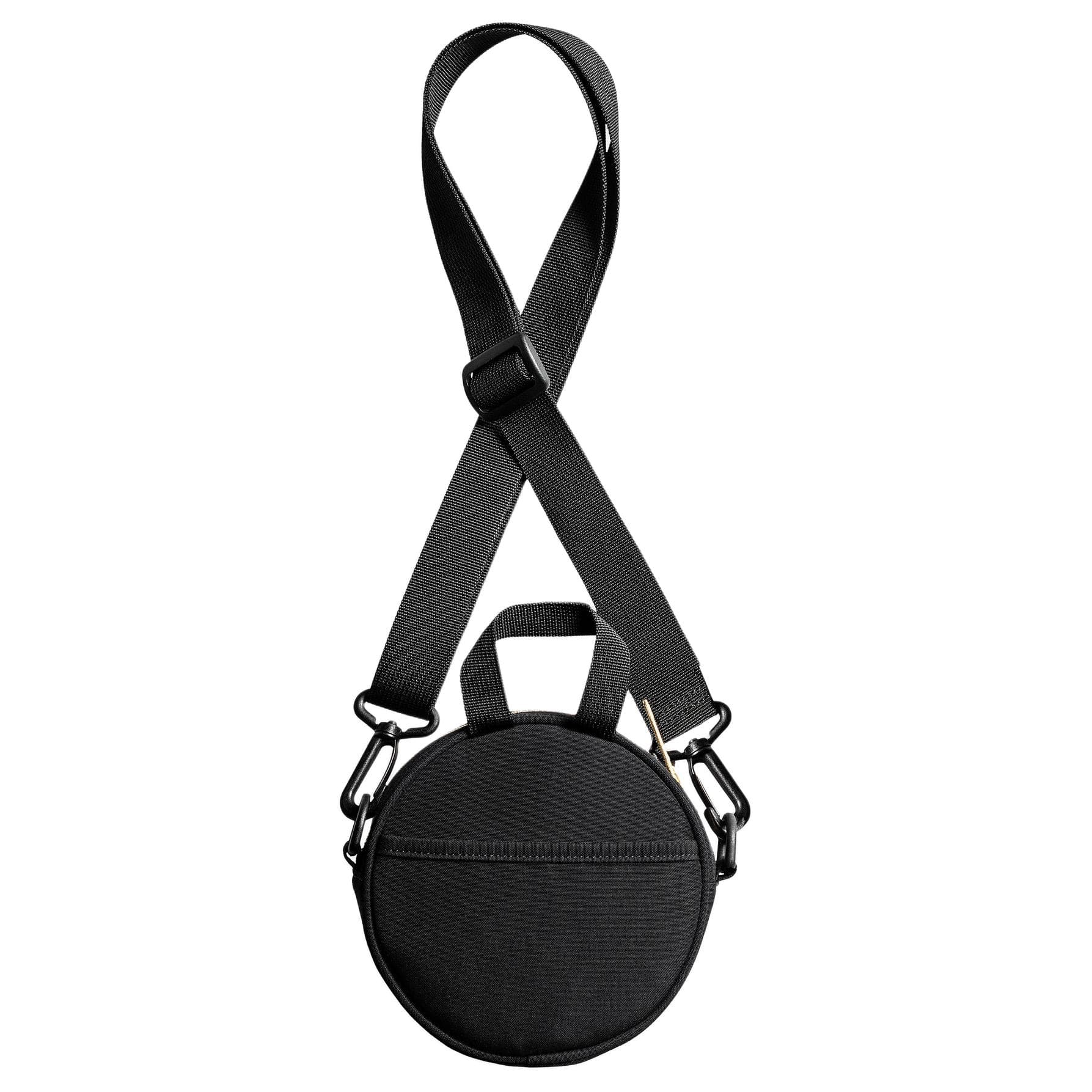 Carhartt WIP Nylon Small Round Bag, Crossbody Bag, Shoulder Bag Regular Black