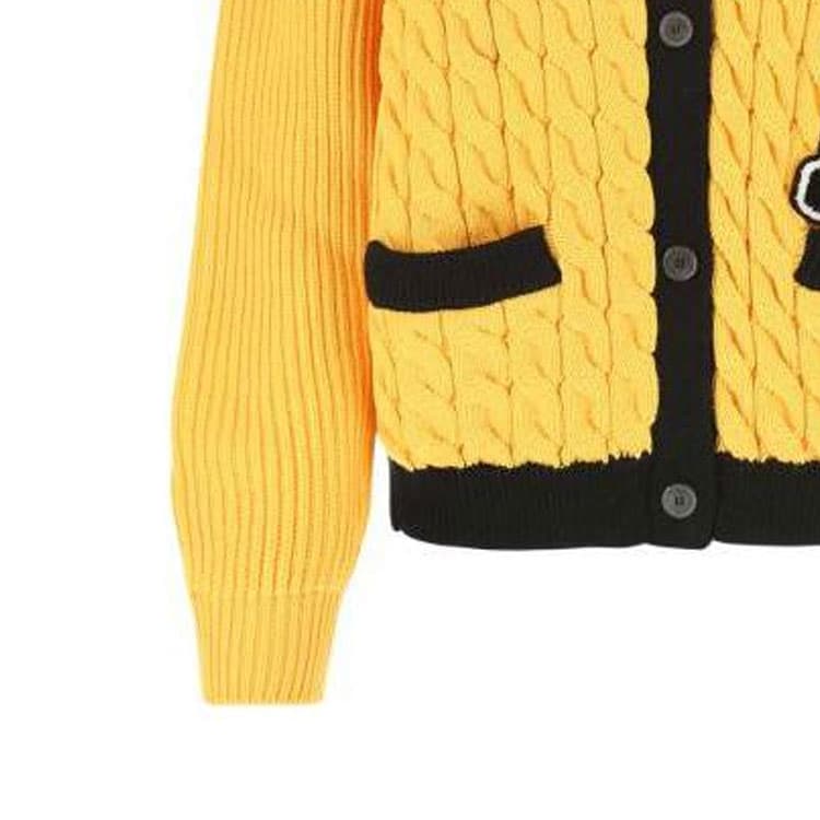 MIU MIU FW22 Sweater Yellow
