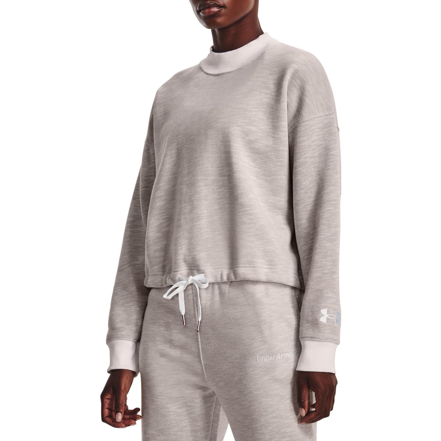 Under Armour Sweatshirts Gray Crew Neck Moderate Regular
