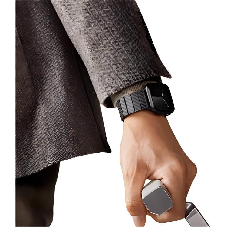 IBOANN Strap Apple Compatibility Carbon Fiber Material 185.4mm
