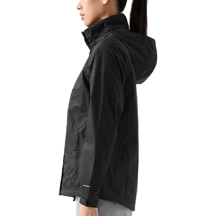 THE NORTH FACE Urban Exploration Waterproof Windproof Windbreaker Jacket Black