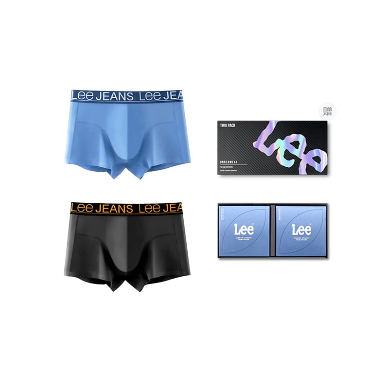 Lee Gift Box 2 Pack Sea Salt Blue+Black