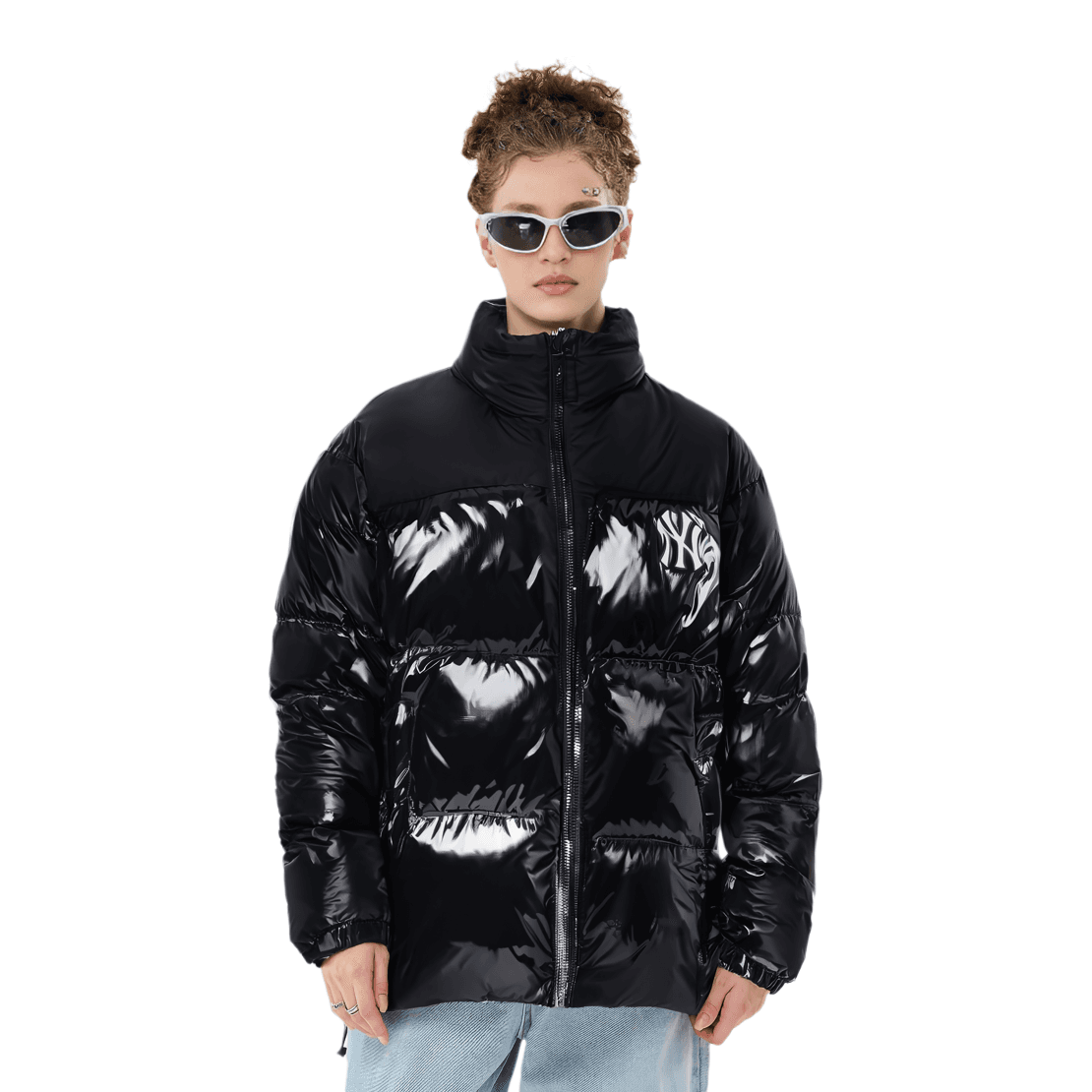 MLB Down Jacket Winter, Short Black