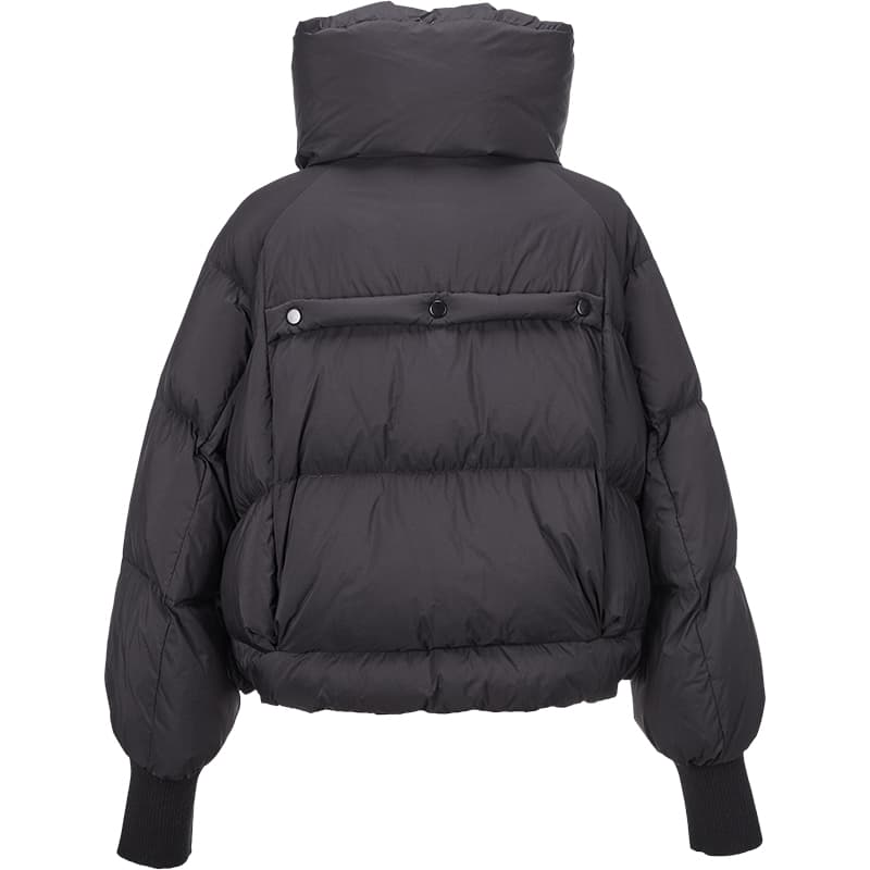 XIANGYING Puffy Down Jacket Black