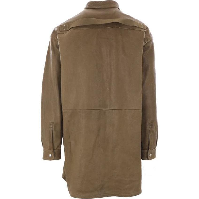 RICK OWENS Oversized PressStud Jacket