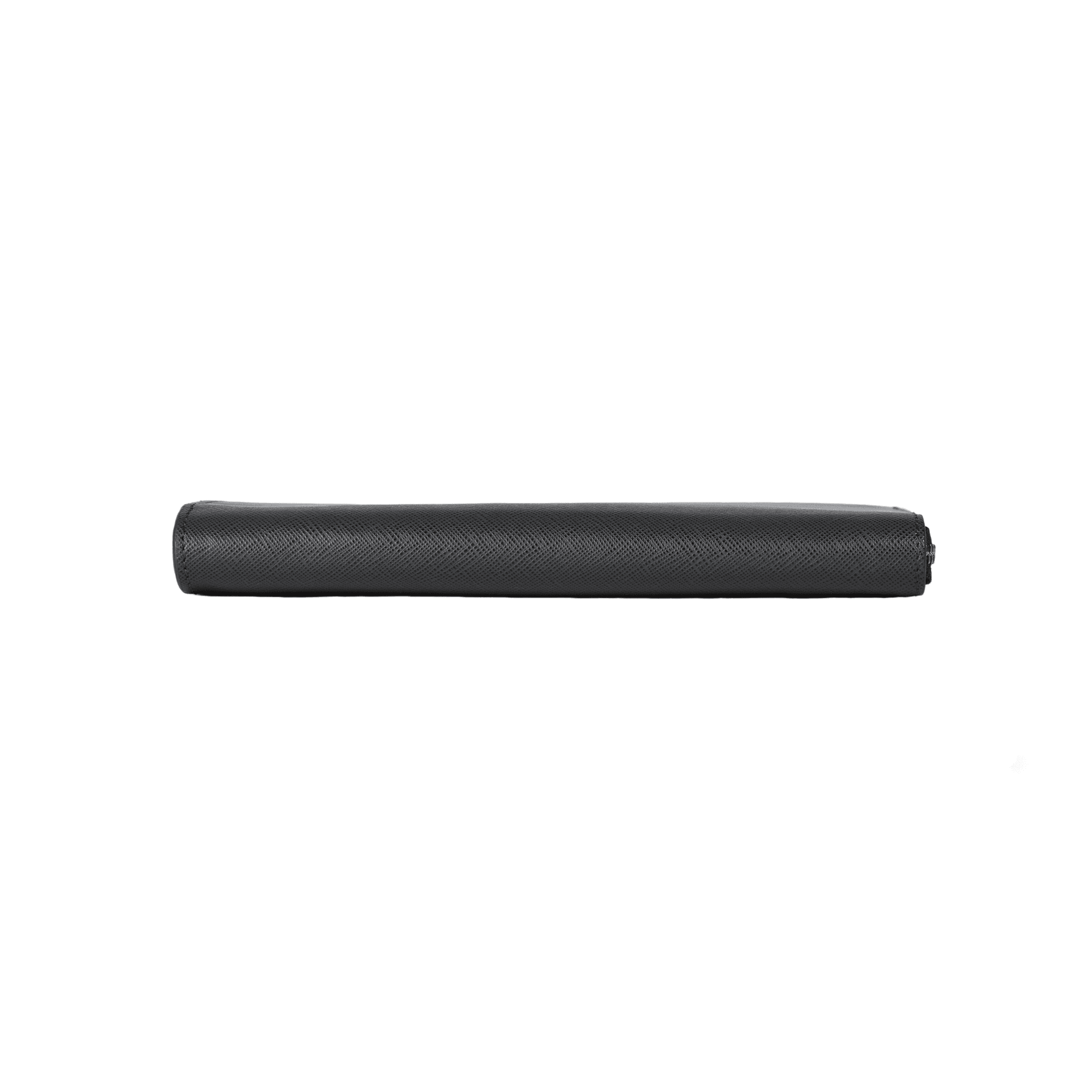 MONTBLANC Zip Closure Clutch Small Dark Gray