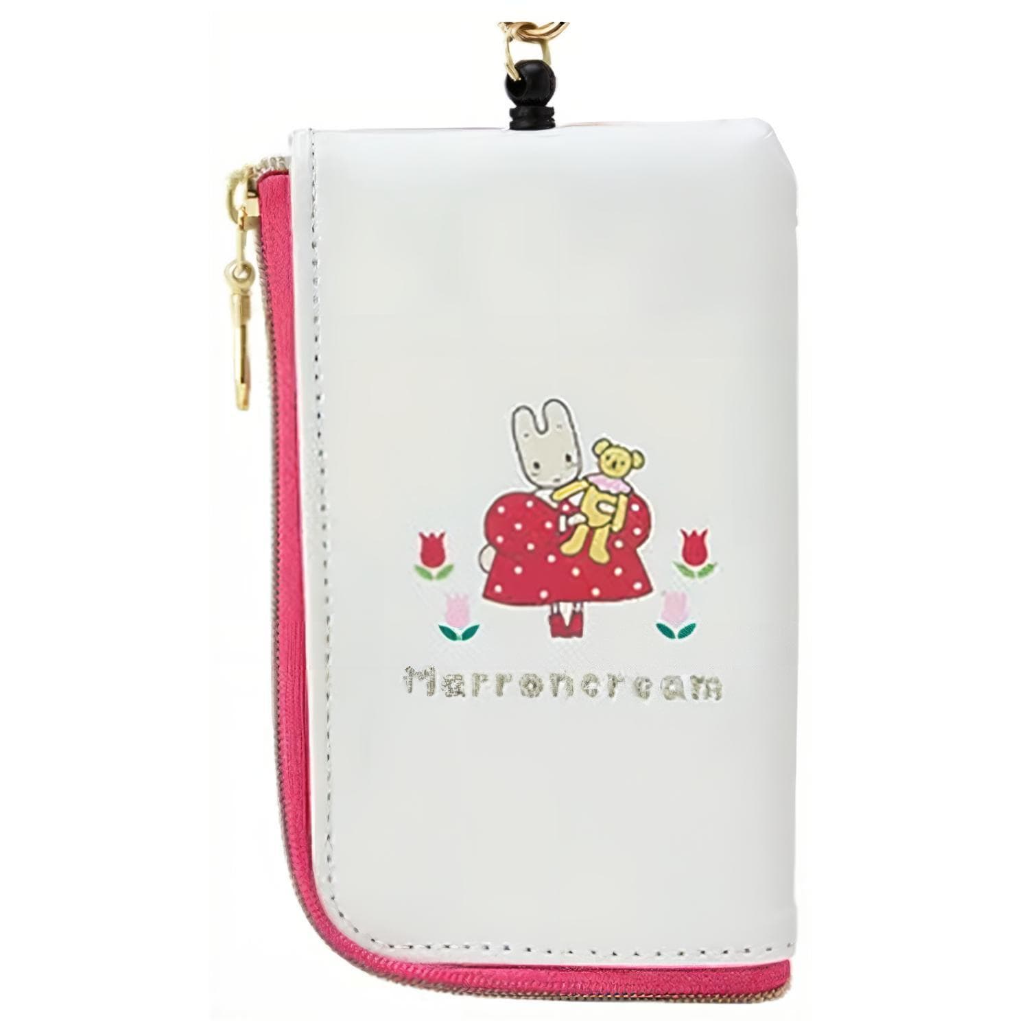 Sanrio Wallet Key Pouch Regular White & Red