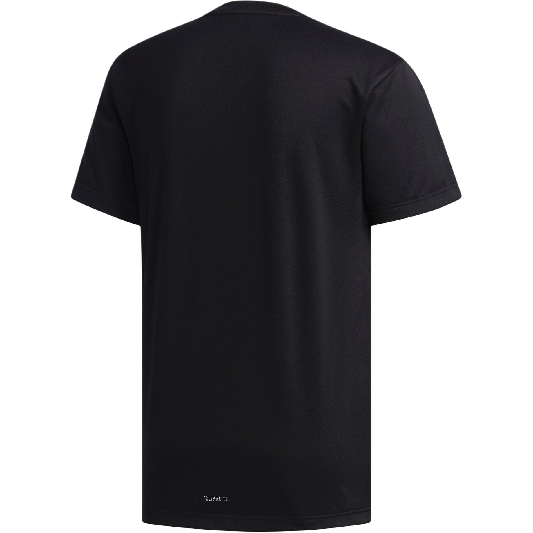 Adidas TShirts Black Crew Neck Moderate Straight Fit