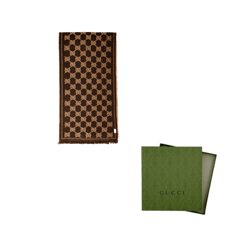 GUCCI Wool Knit Coffee Brown Coffee Brown