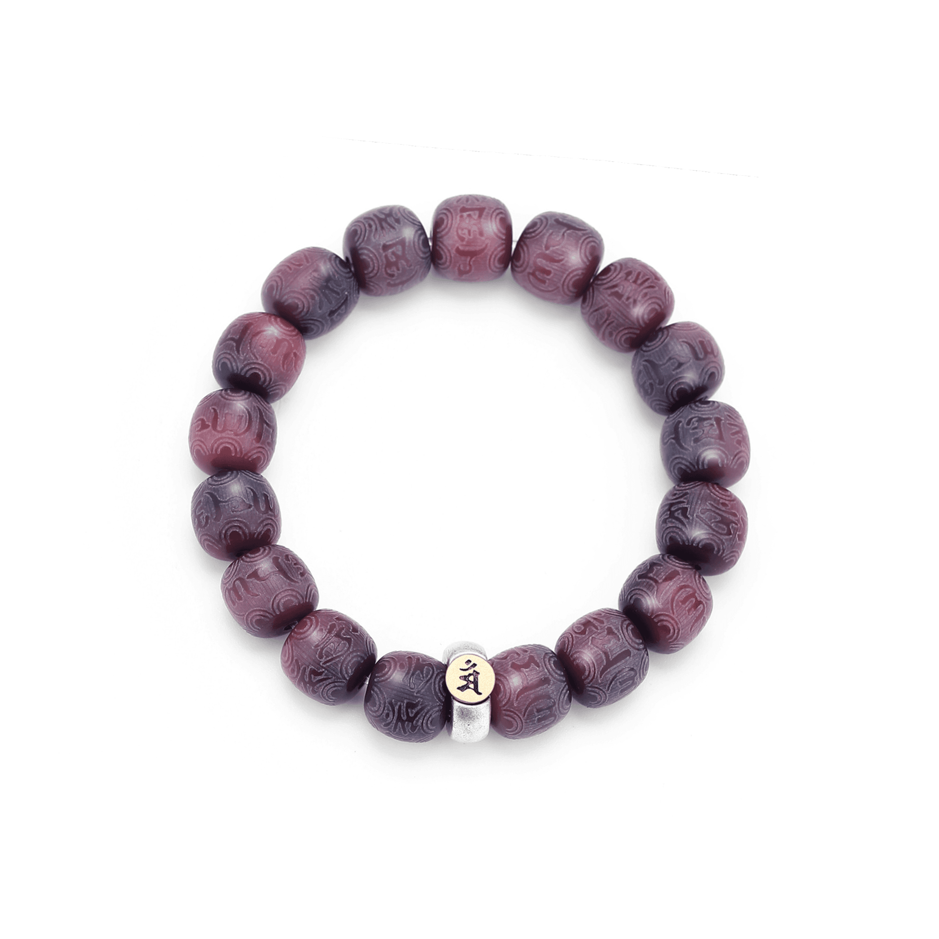 TANNA White Jade Bodhi Bracelets Manjushri BodhisattvaBunny