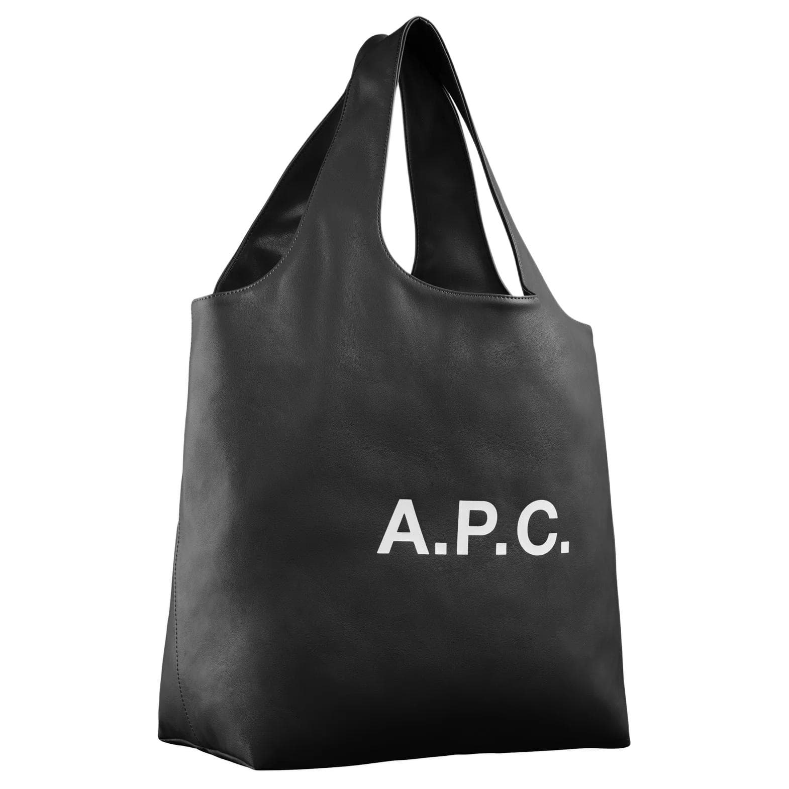 A.P.C Artificial Tote Bag, Shopping Bag, Handbag, Shoulder Bag Black