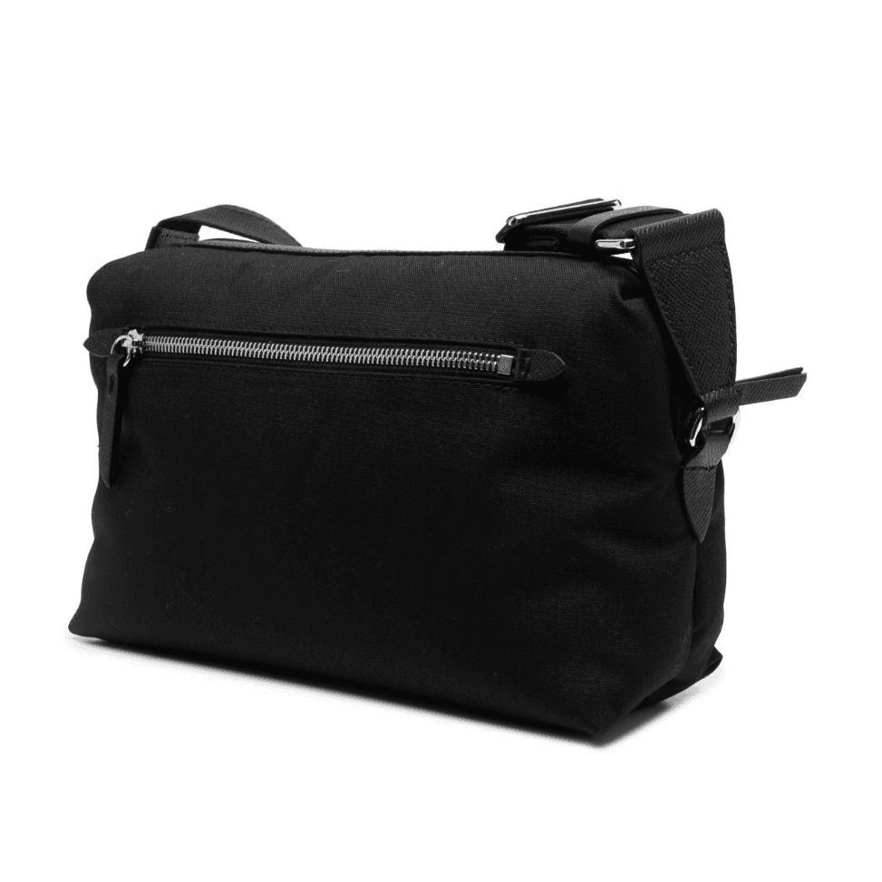 Maison Margiela Calfskin Crossbody Bag, Shoulder Bag Black