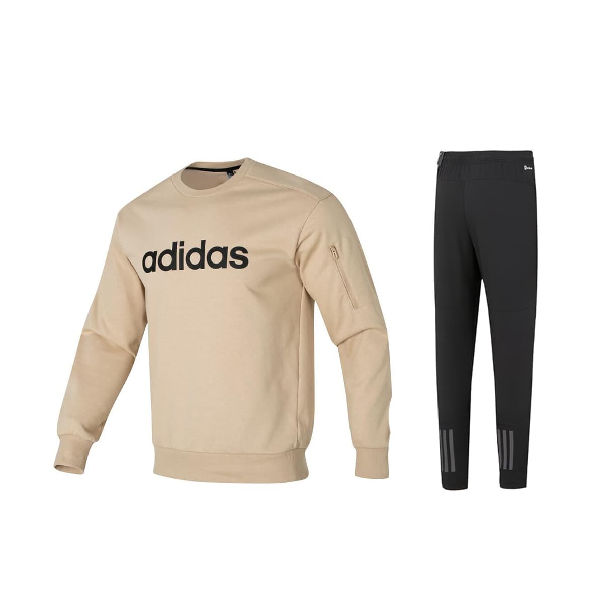 Adidas Sweatshirt Sets Crew Neck Moderate