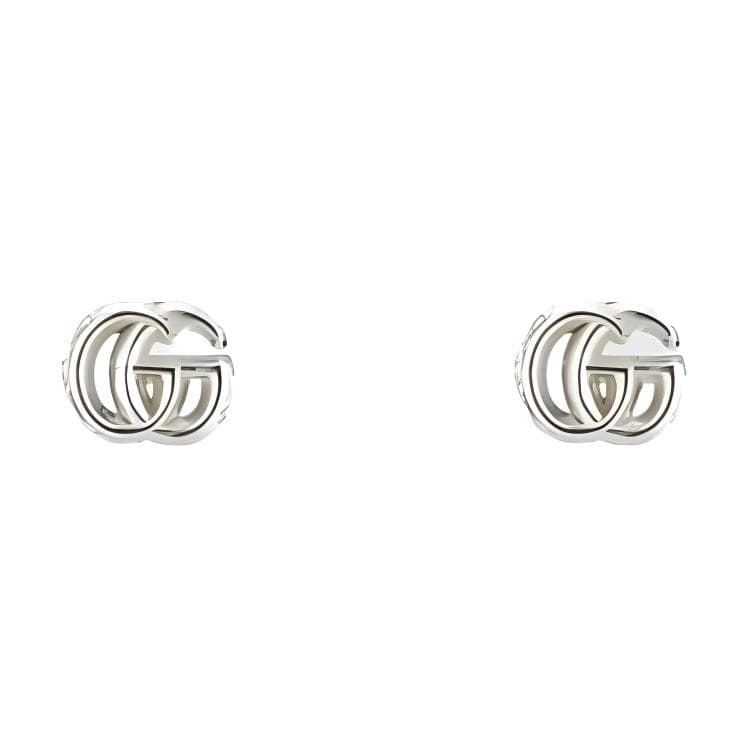 Gucci Gg Marmont stud earrings Silver