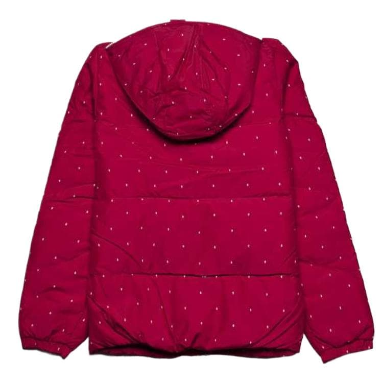 Adidas Down Jackets Red Hooded Moderate Straight Fit